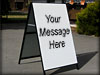 Retail Grand Format Digital Printing - A-Frames