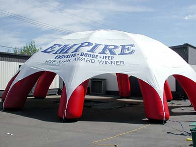 Inflatable Structures, Domes & Tents