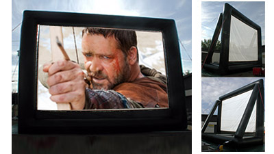 Inflatable Projection Screen