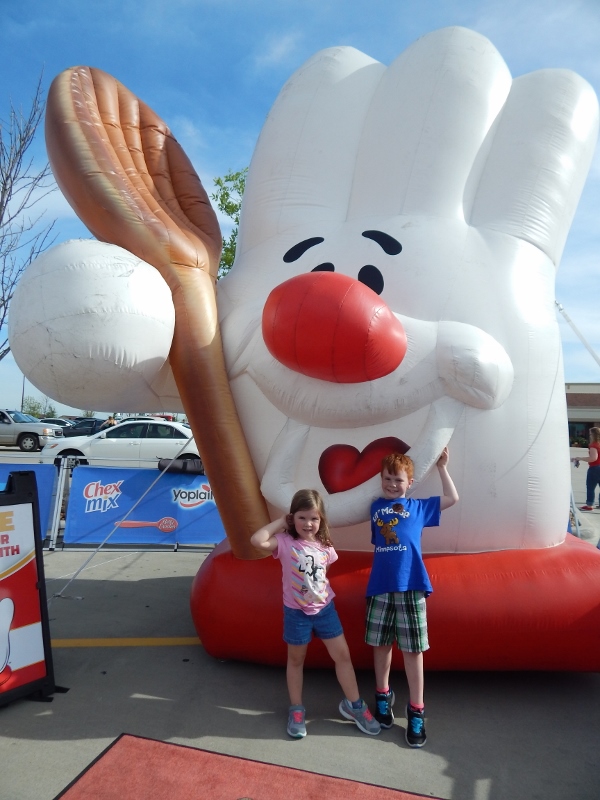 Inflatable Hamburger Helper