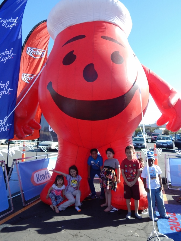 Inflatable Kool Aid Man Logo