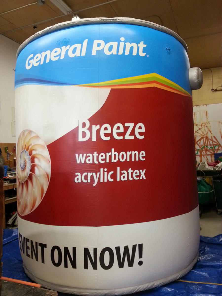 Inflatable General Paint Can