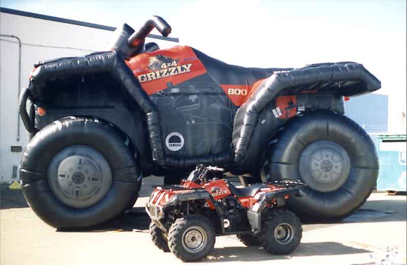 Inflatable Replica Quad