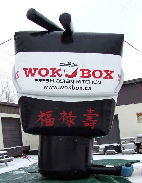 Inflatable Replica of Asian Takeout