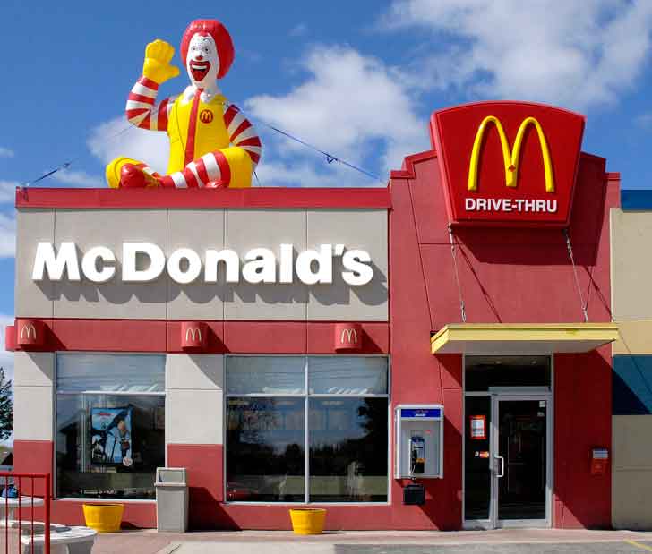 Giant Inflatable of Ronald Mcdonald