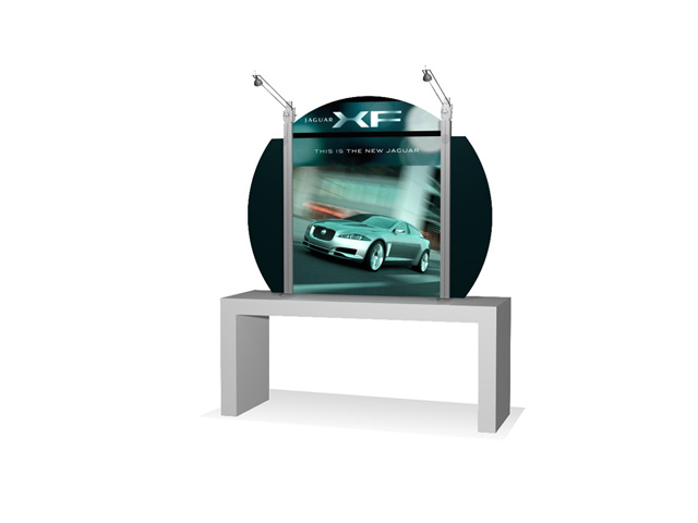 tabletop exhibition and trade show display